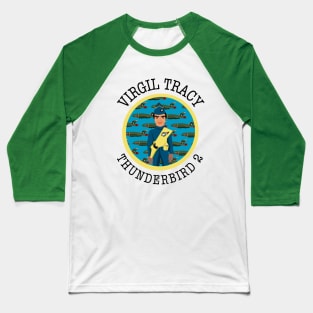 Virgil Tracy Thunderbirds 2 Original TV Series Baseball T-Shirt